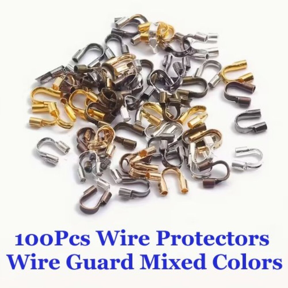 100Pcs Wire Protectors  Wire Guard Mixed Colors